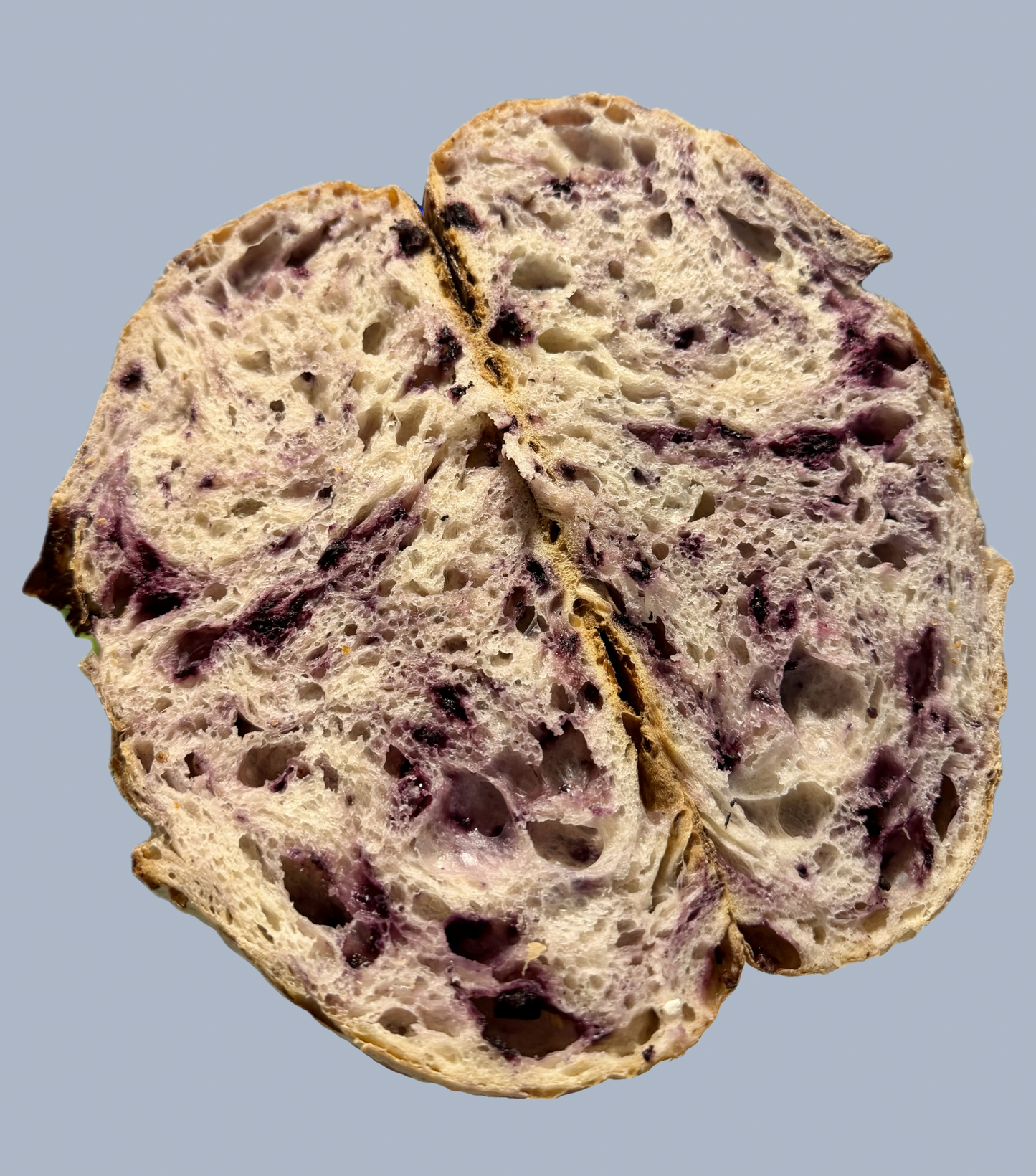 Blueberry Swirl Sourdough