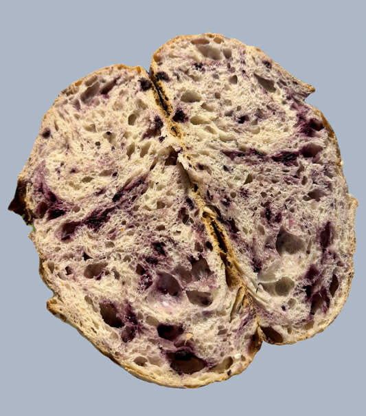 Blueberry Swirl Sourdough